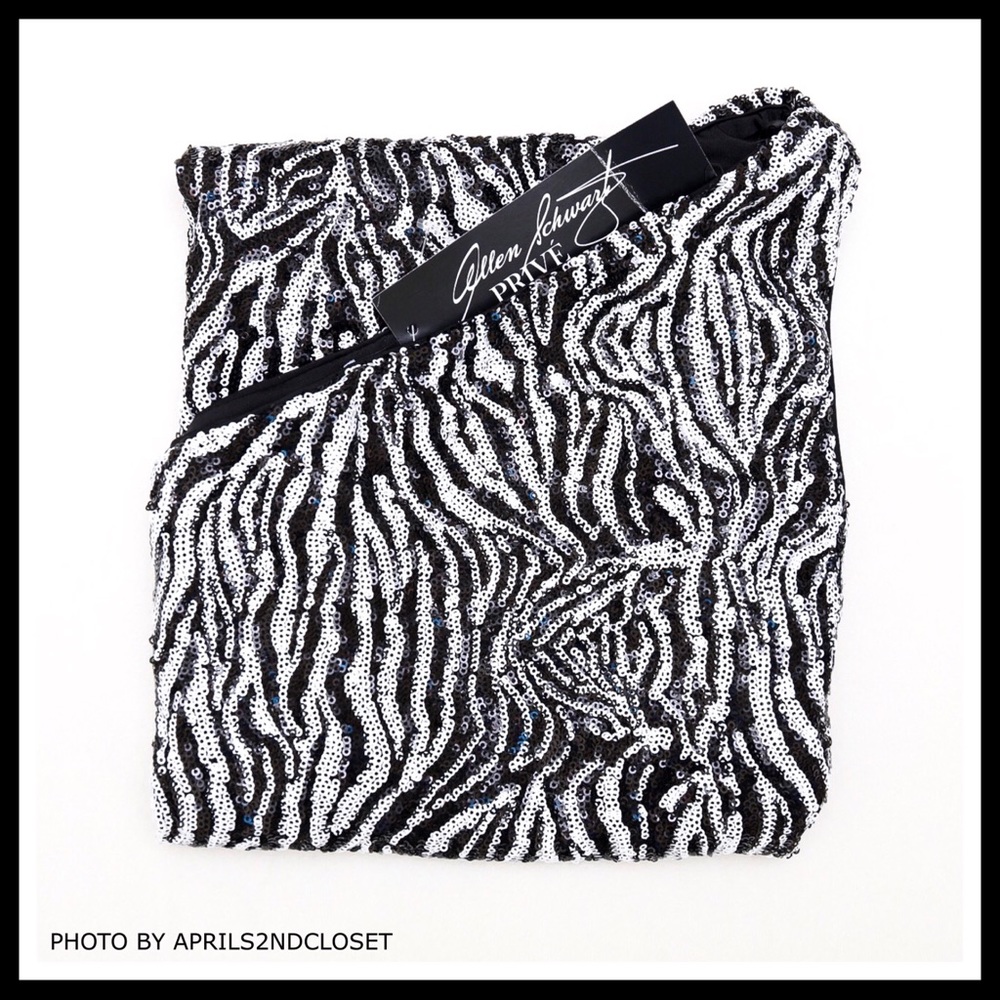 ABS SEQUIN ANIMAL PRINT MINI DRESS A3C - Picture 7 of 8